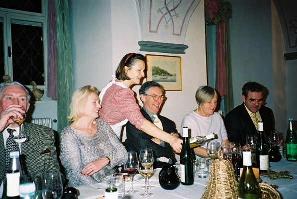 Eva Moosbrugger pours and entertains us &copy; AJ Stevenson